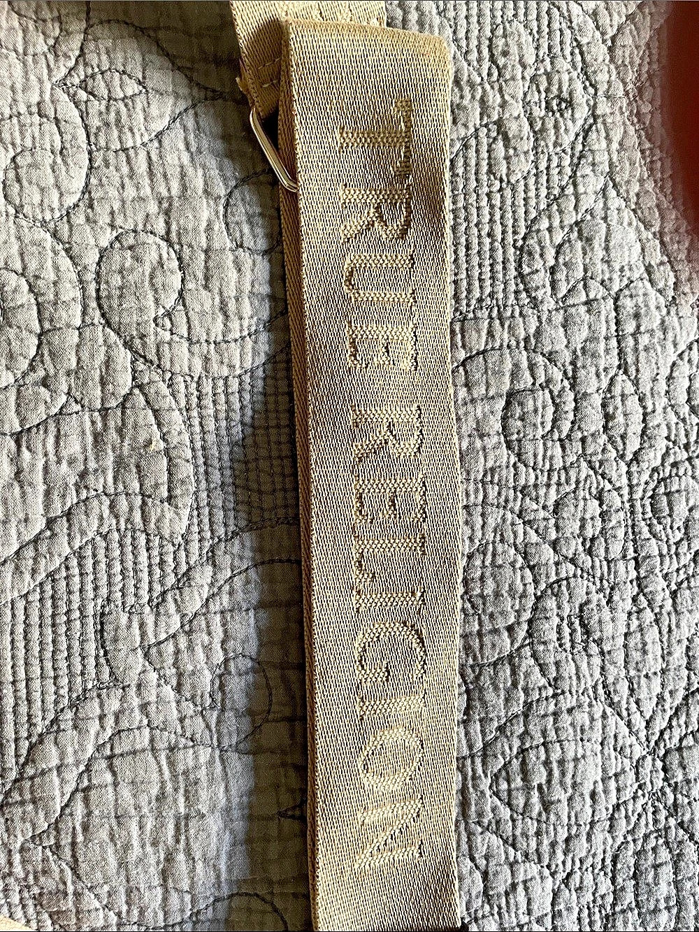 True Religion Denim Crossbody Bag in Blue & Brown - Picture 3 of 7